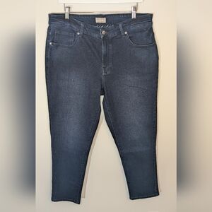 Ted Baker Mens Dark Wash Straight Leg Jean 34x30